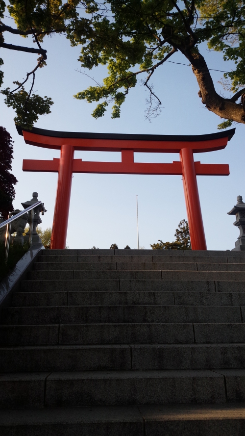 湯倉神社の神兎（なでうさぎ）