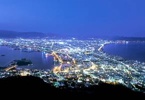 夏の函館山